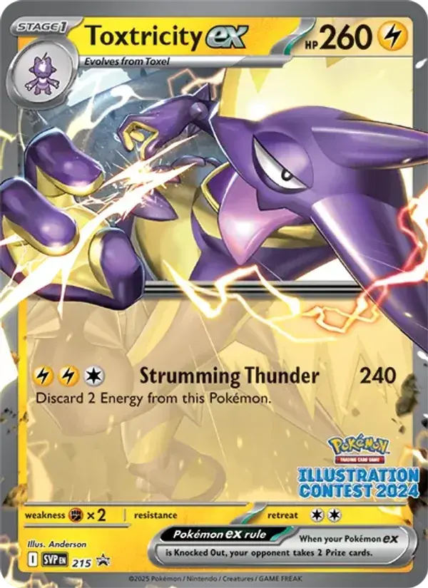 Carte Pokémon Salarsen-ex #215 — Promos Écarlate et Violet