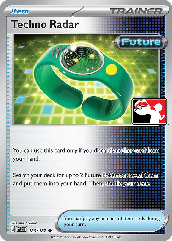 Techno Radar #180/182 S6 — Play! Pokémon Prize Pack Series