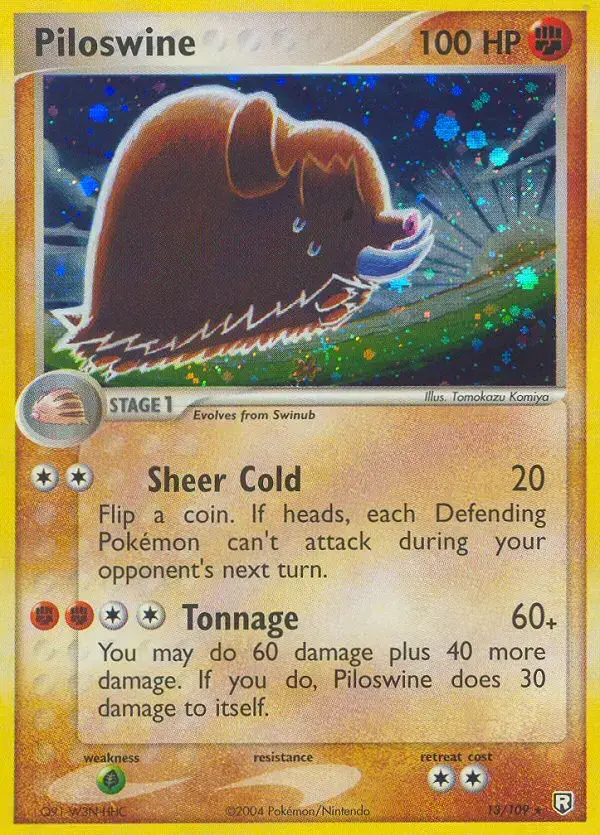 Carte Pokémon Cochignon #13 — EX Team Rocket Returns