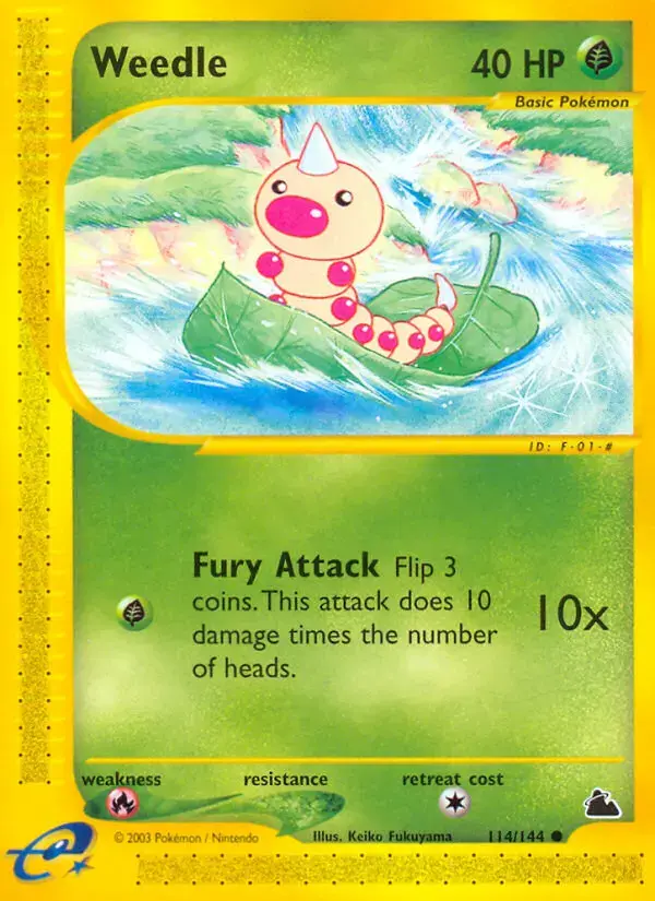 Carte Pokémon Aspicot #114 — Skyridge
