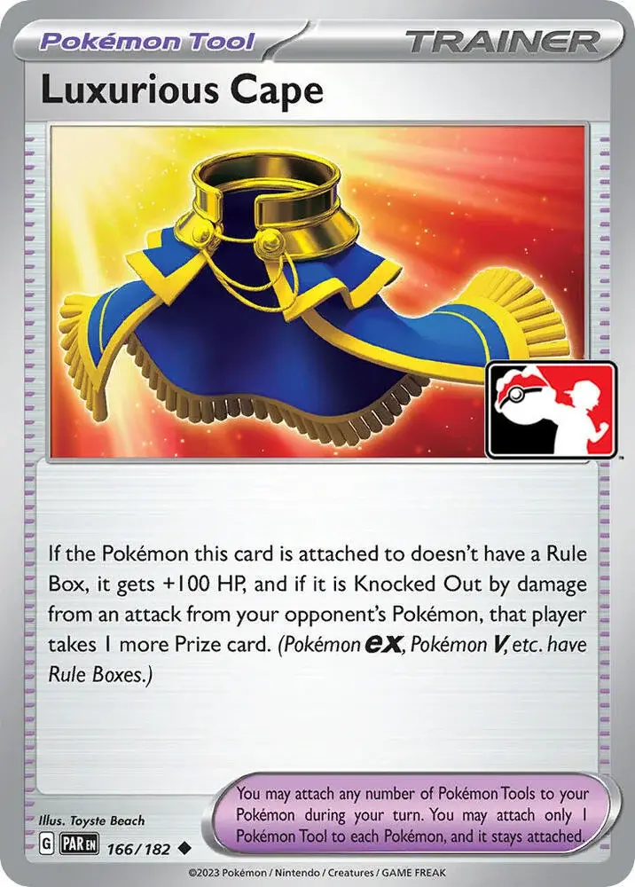 Luxurious Cape #166/182 S5 — Play! Pokémon Prize Pack Series