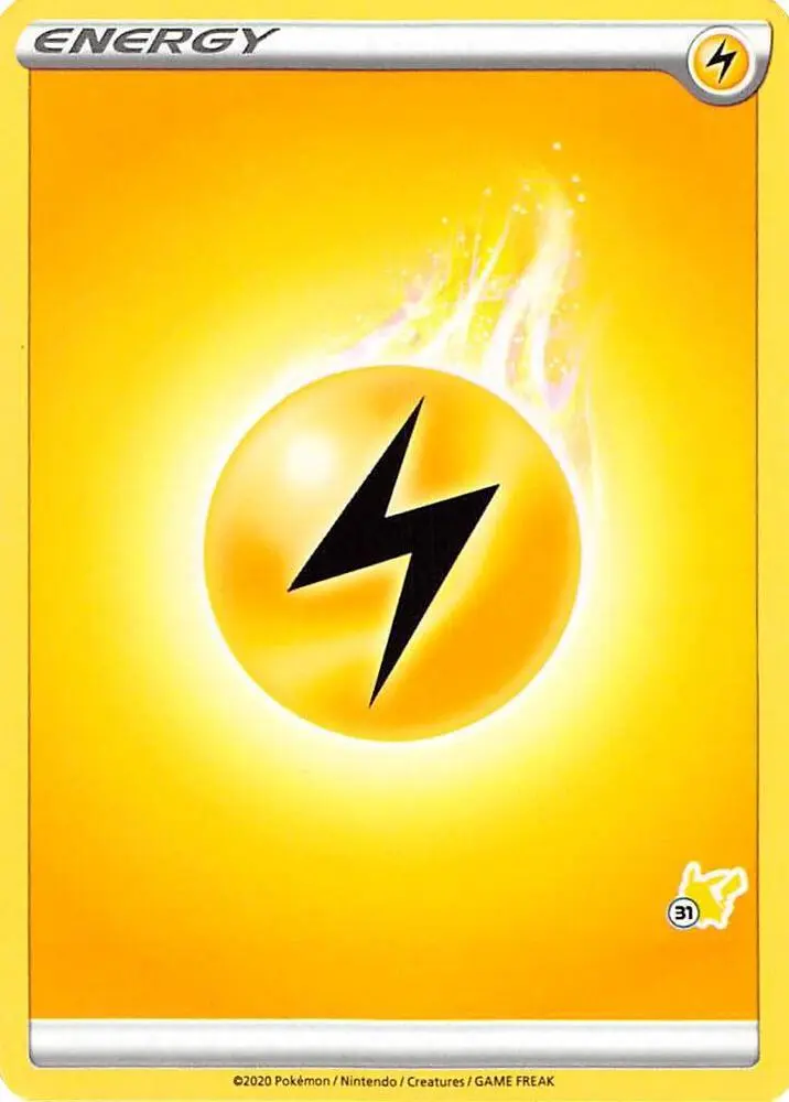 Lightning Energy #Pikachu 31 — Battle Academy 2022