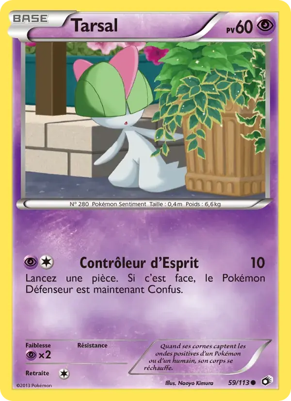 Carte Pokémon Tarsal #59 — Trésors Légendaires