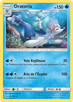Carte Pokémon Oratoria #041 Cracked Ice — Soleil et Lune