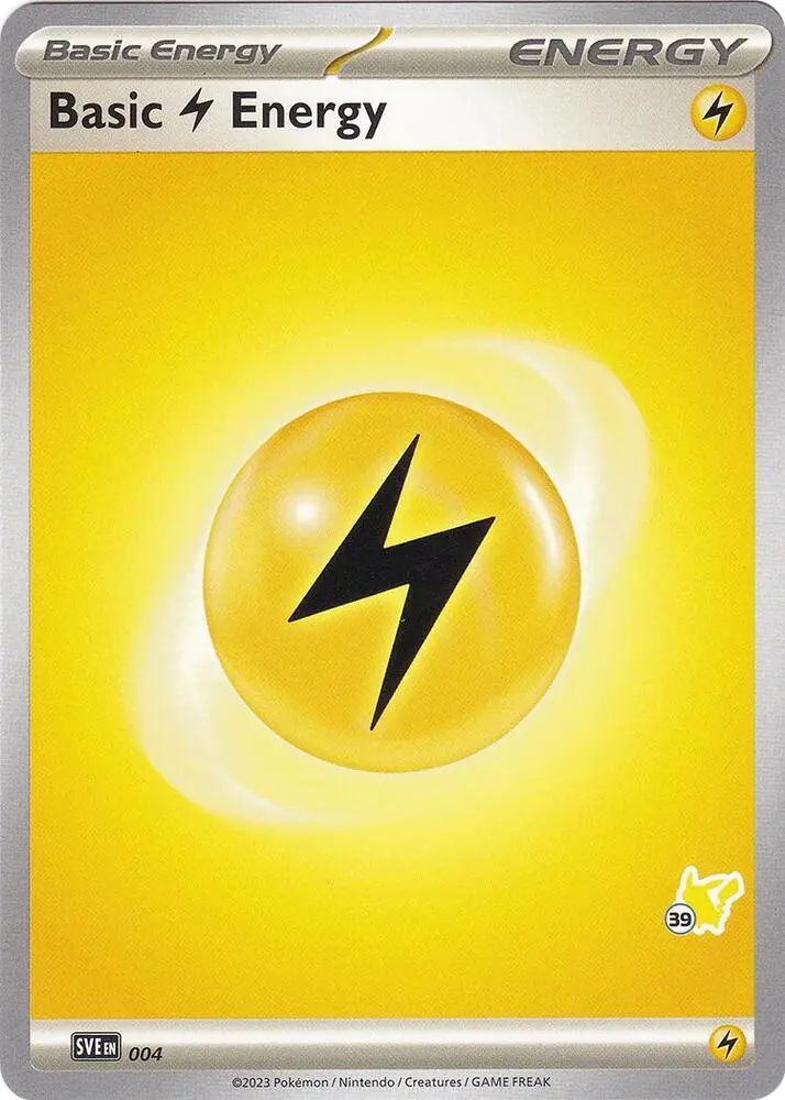 Basic Lightning Energy #Pikachu 39 — Battle Academy 2024