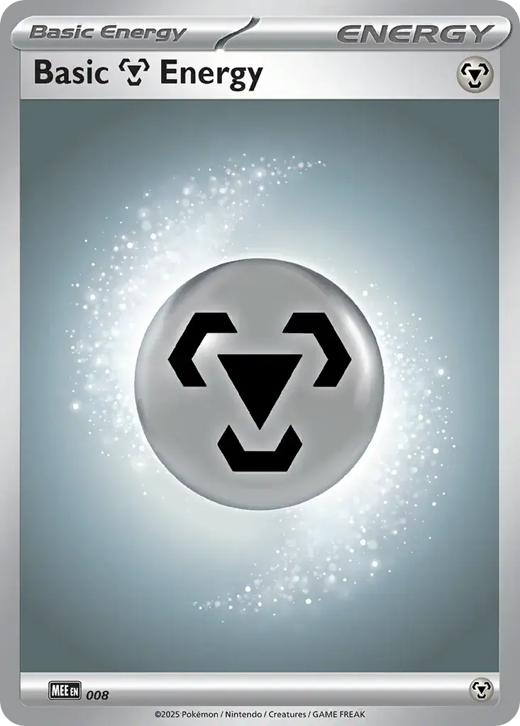 Carte Pokémon Énergie Métal #008 S9 — Play! Pokémon Prize Pack Series
