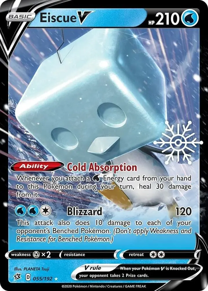 Carte Pokémon Bekaglaçon V #055 Stamp — Clash des Rebelles