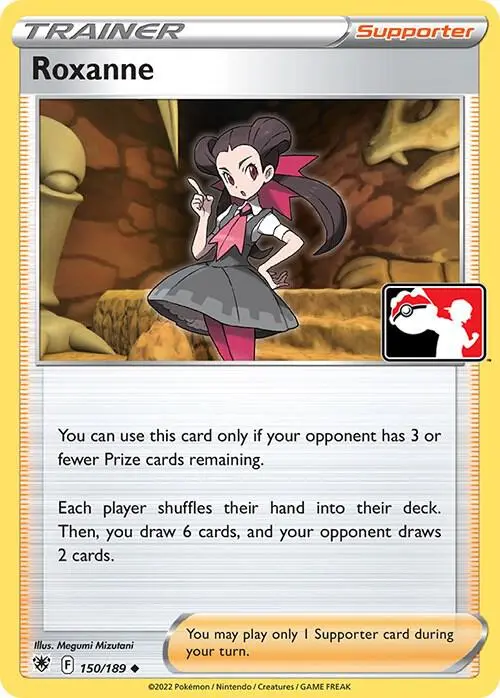 Roxanne #150/189 S3 — Play! Pokémon Prize Pack Series