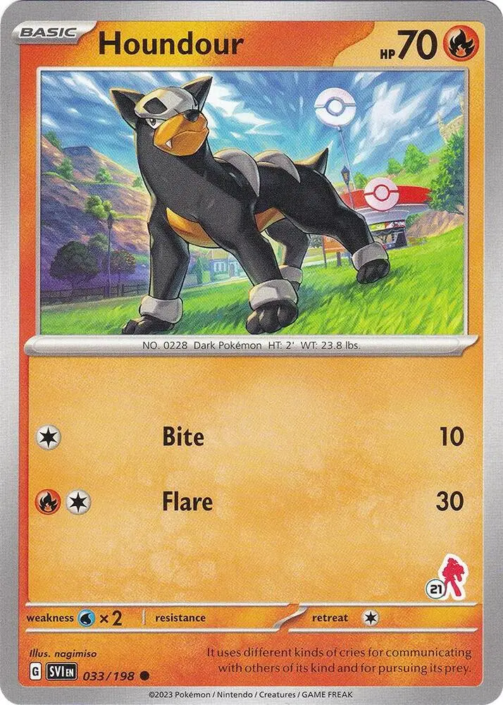 Houndour #Armarouge 21 — Battle Academy 2024