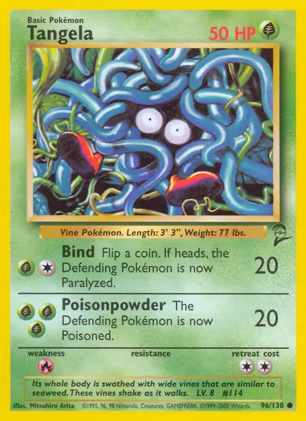 Carte Pokémon Saquedeneu #96 — Base Set 2