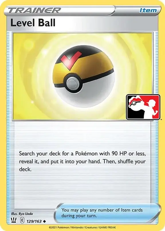 Level Ball #129/163 S1 — Play! Pokémon Prize Pack Series