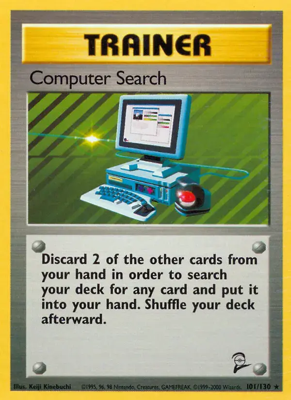 Carte Pokémon Computer Search #101 — Base Set 2