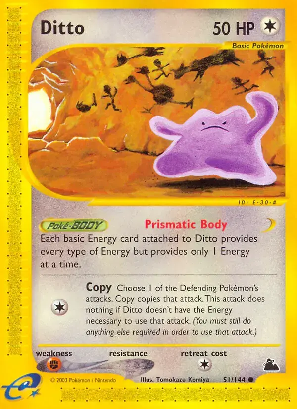 Carte Pokémon Métamorph #51 — Skyridge