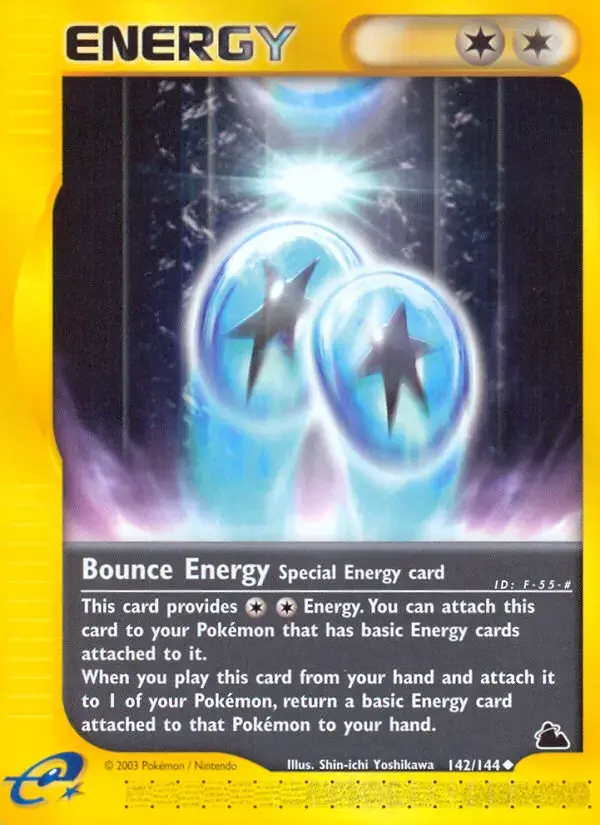 Carte Pokémon Bounce Energy #142 — Skyridge