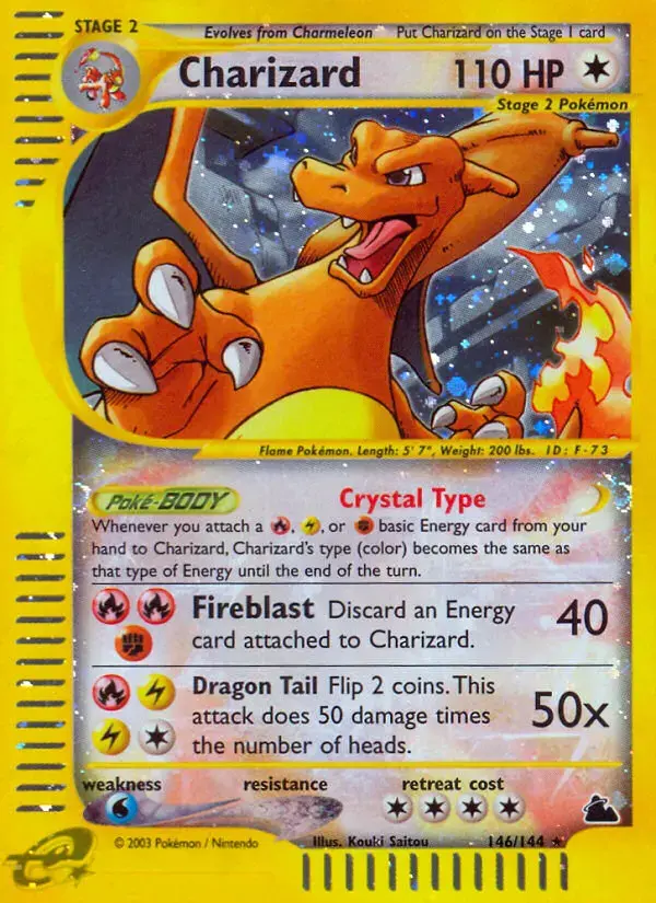 Carte Pokémon Dracaufeu #146 — Skyridge