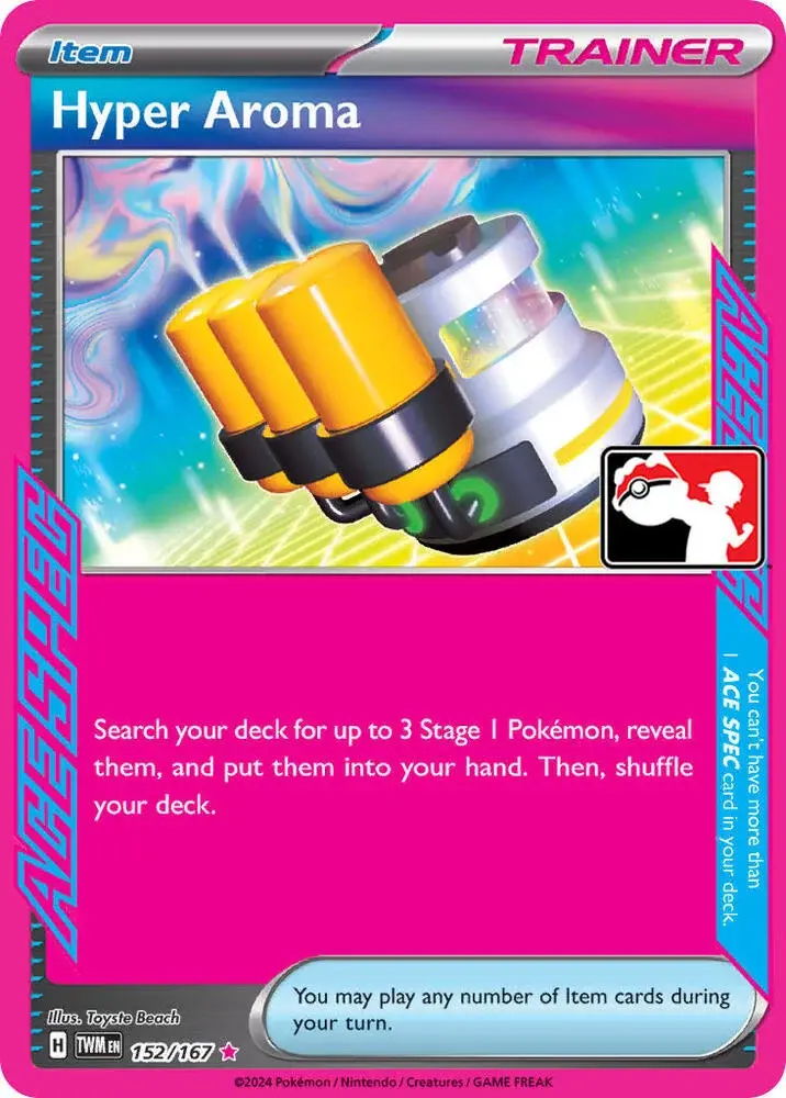 Hyper Aroma #152/167 S6 — Play! Pokémon Prize Pack Series