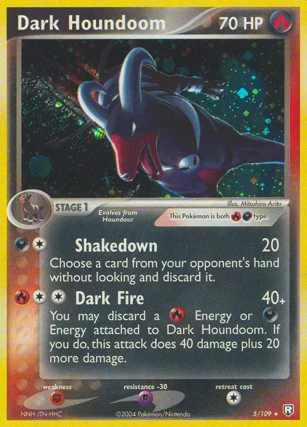 Carte Pokémon Dark Démolosse #5 — EX Team Rocket Returns