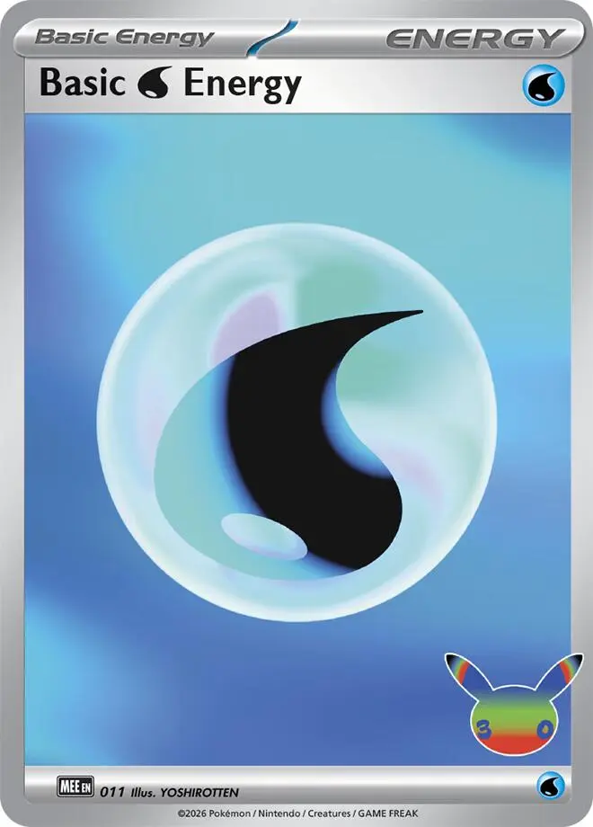 Water Energy #011 — Mega Evolution Energy