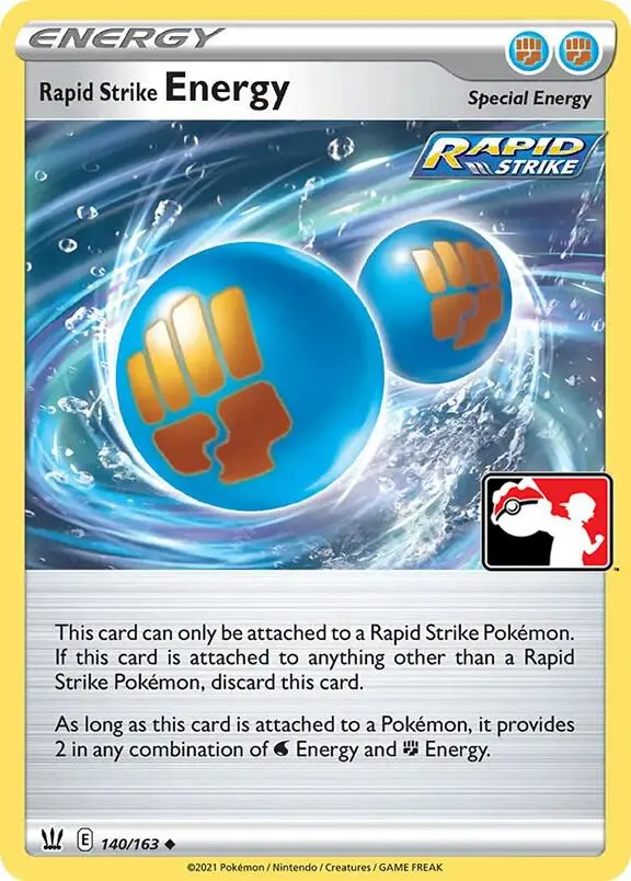 Rapid Strike Energy #140/163 S1 — Play! Pokémon Prize Pack Series