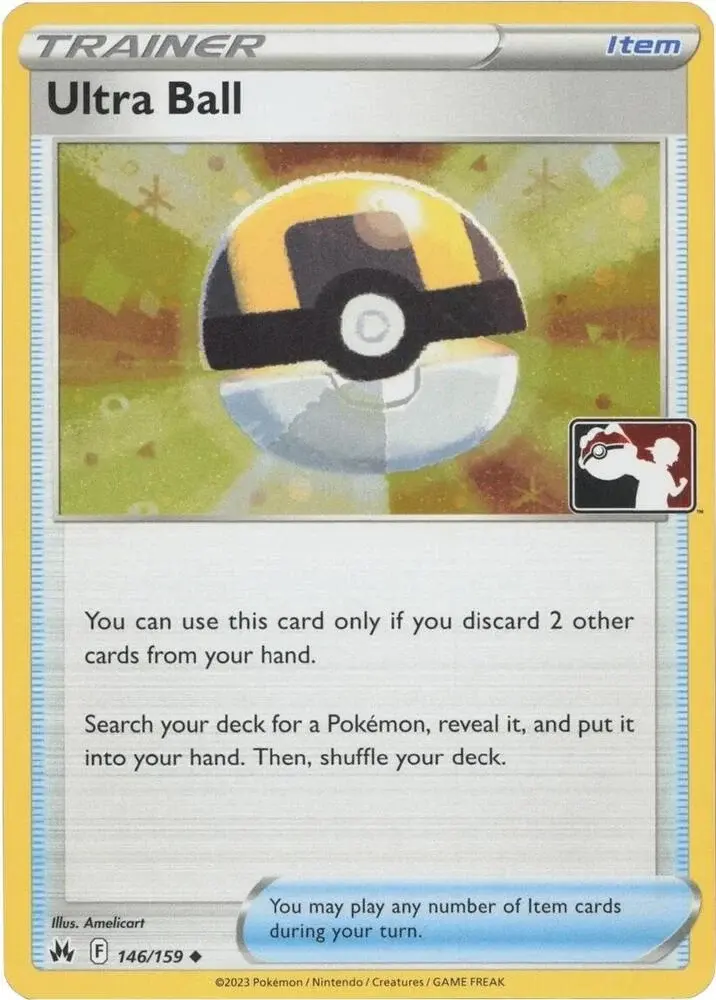 Ultra Ball #146/159 S4 — Play! Pokémon Prize Pack Series