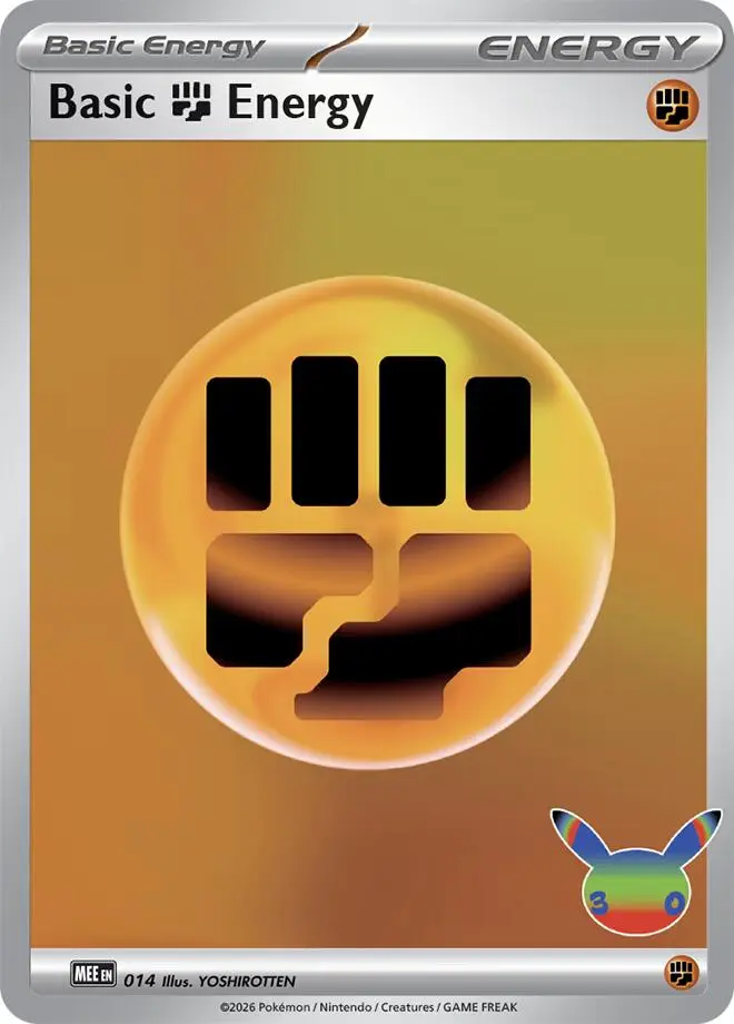 Fighting Energy #014 — Mega Evolution Energy