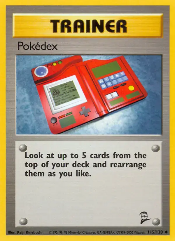 Carte Pokémon Pokédex #115 — Base Set 2