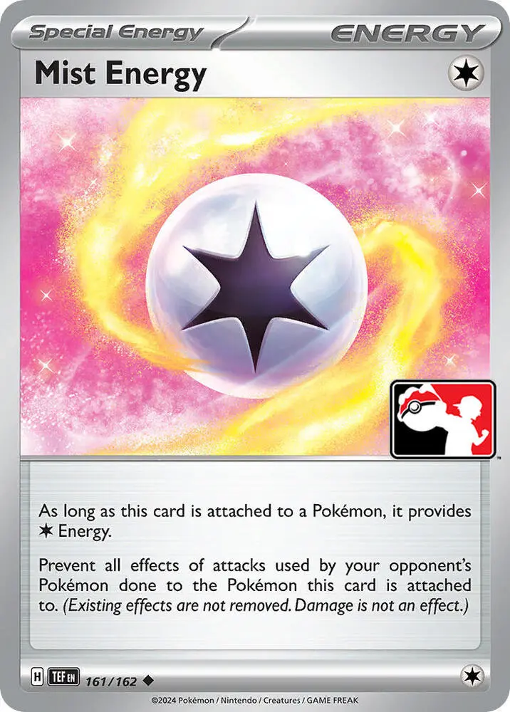 Mist Energy #161/162 S5 Holo — Play! Pokémon Prize Pack Series