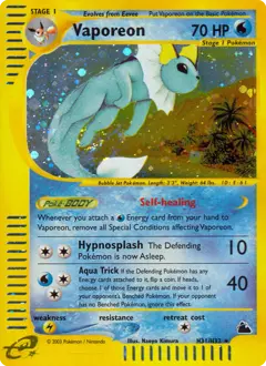 Carte Pokémon Aquali #H31 — Skyridge