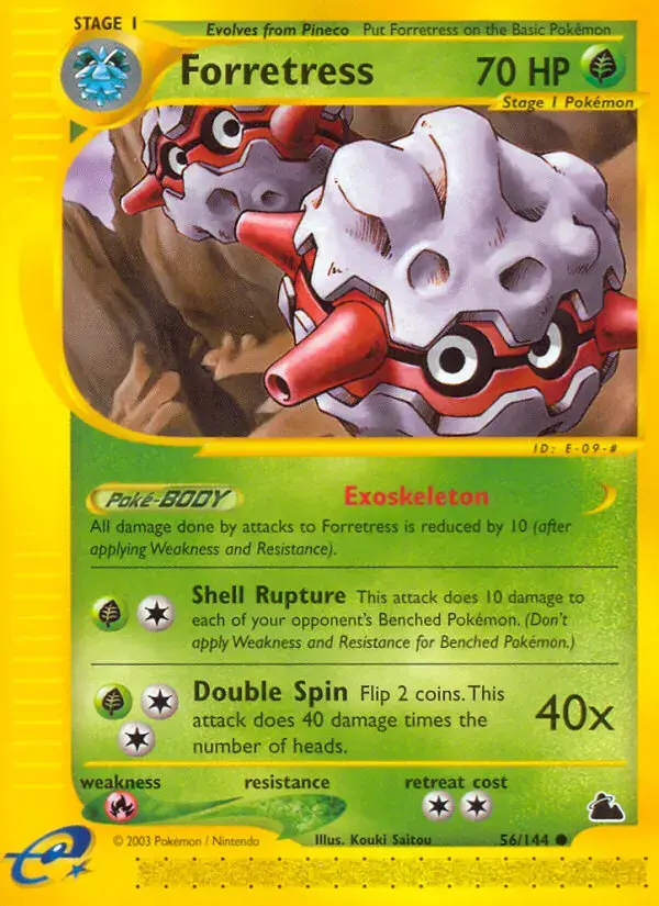 Carte Pokémon Foretress #56 — Skyridge