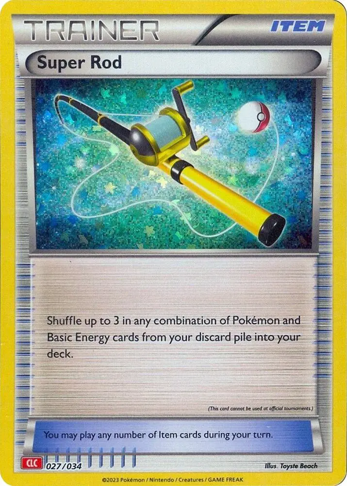 Carte Pokémon Super Rod #027 — Deck Dracaufeu & Ho-Oh-ex