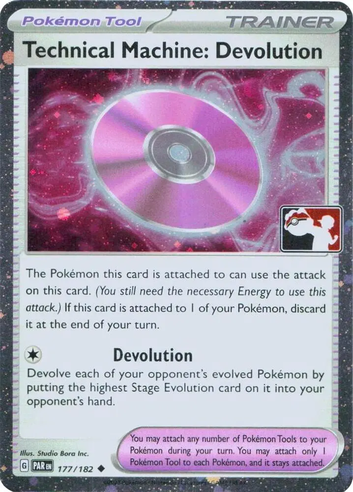 Technical Machine: Devolution #177/182 S5 — Play! Pokémon Prize Pack Series