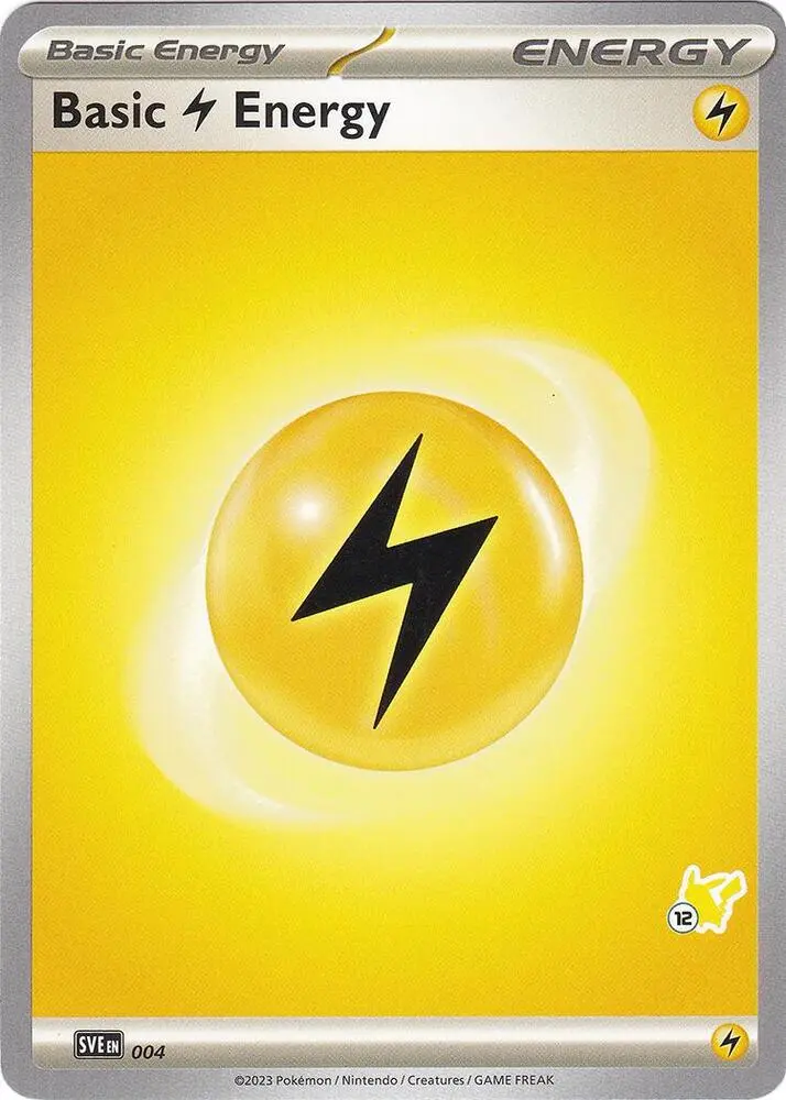 Basic Lightning Energy #Pikachu 12 — Battle Academy 2024