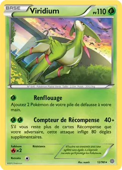 Carte Pokémon Viridium #012 Non Holo — Origines Antiques