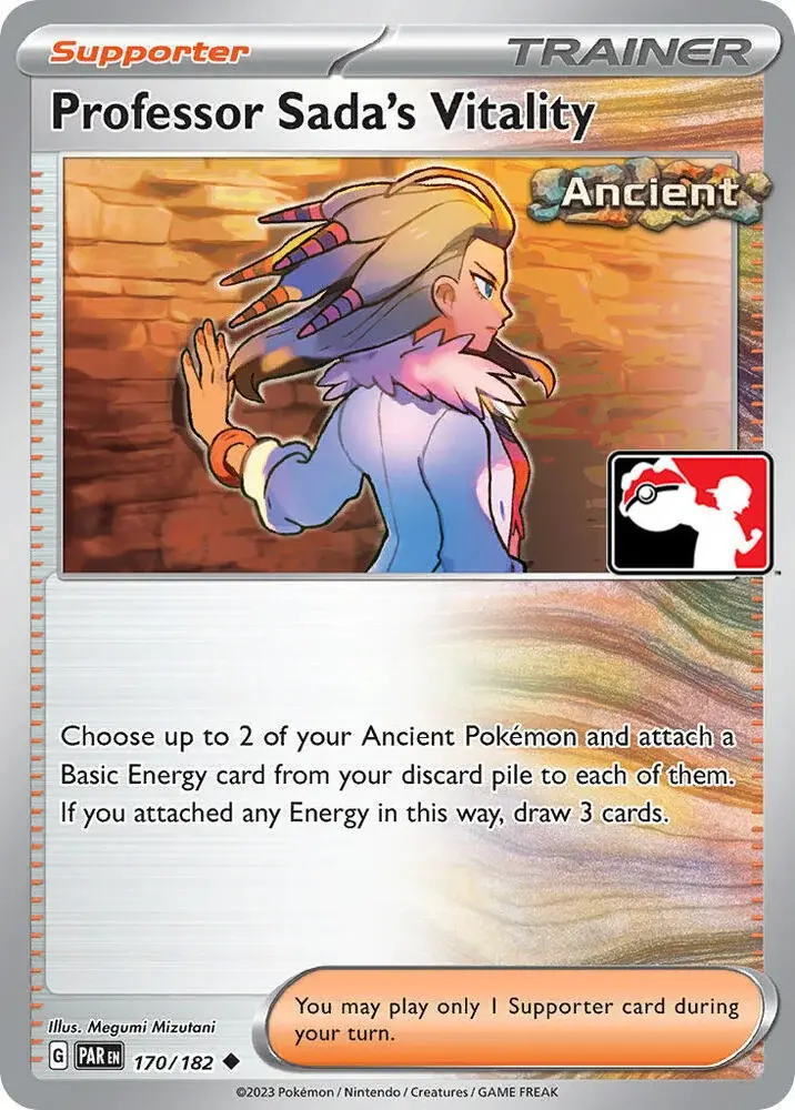 Professor Sada's Vitality #170/182 S6 — Play! Pokémon Prize Pack Series