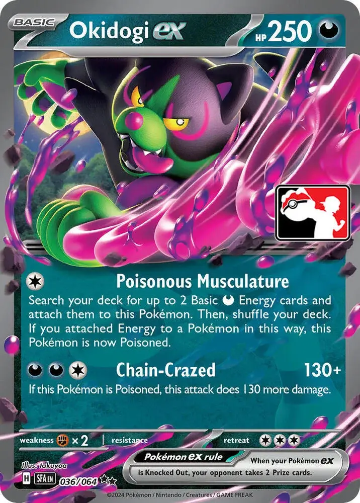 Okidogi ex #036/064 S6 — Play! Pokémon Prize Pack Series