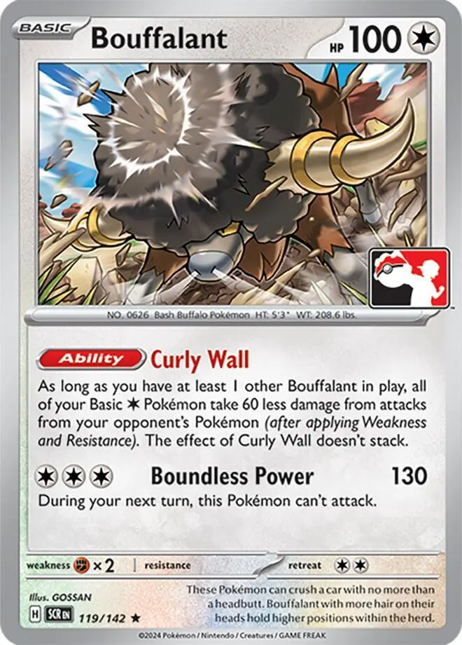 Carte Pokémon Frison #119/142 S6 — Play! Pokémon Prize Pack Series