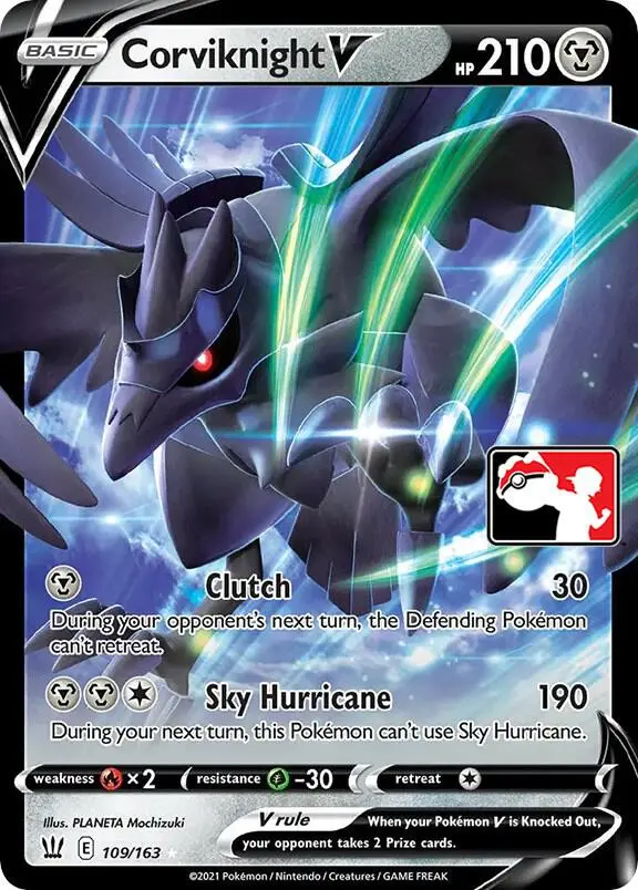 Corviknight V #109/163 S1 — Play! Pokémon Prize Pack Series