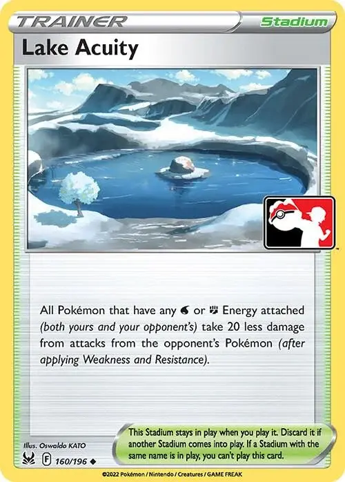 Lake Acuity #160/196 S3 — Play! Pokémon Prize Pack Series