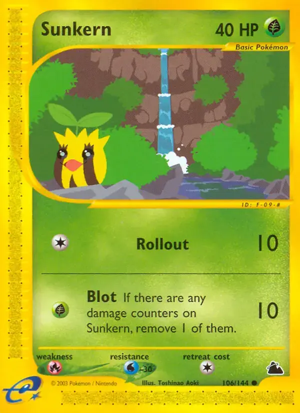 Carte Pokémon Tournegrin #106 — Skyridge