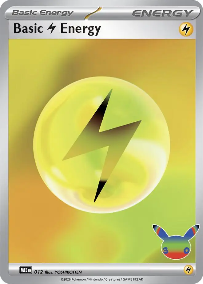 Lightning Energy #012 — Mega Evolution Energy