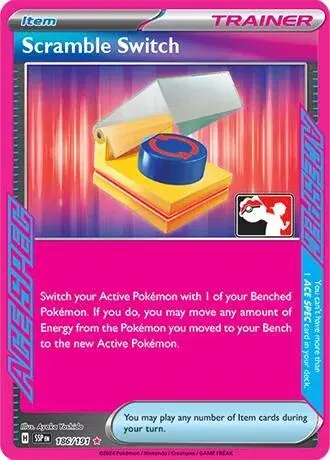 Scramble Switch #186/191 S7 — Play! Pokémon Prize Pack Series