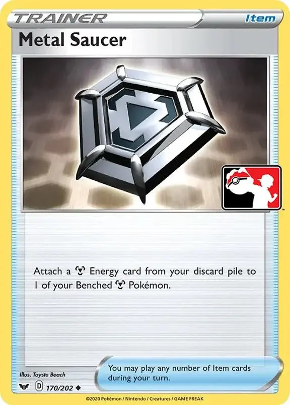 Metal Saucer #170/202 S1 — Play! Pokémon Prize Pack Series