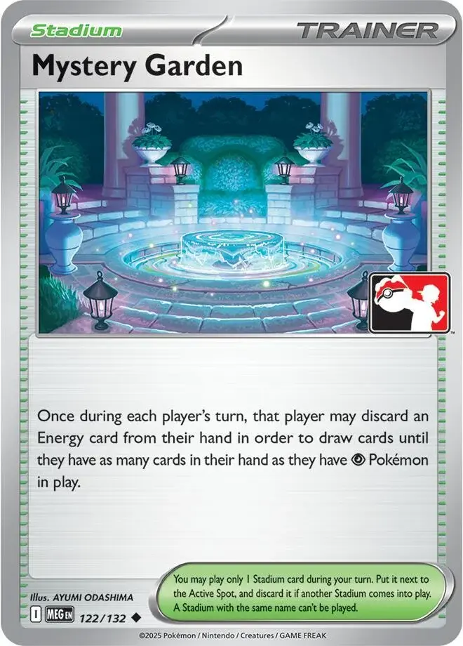 Mystery Garden #122/132 S8 — Play! Pokémon Prize Pack Series
