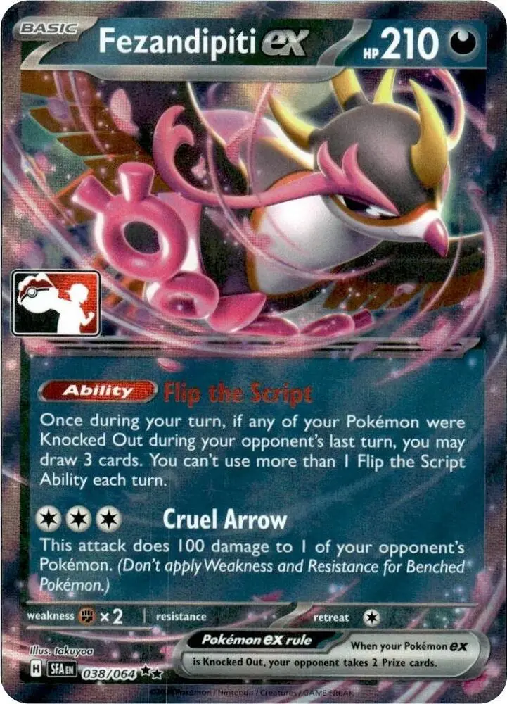 Fezandipiti ex #038/064 S7 — Play! Pokémon Prize Pack Series