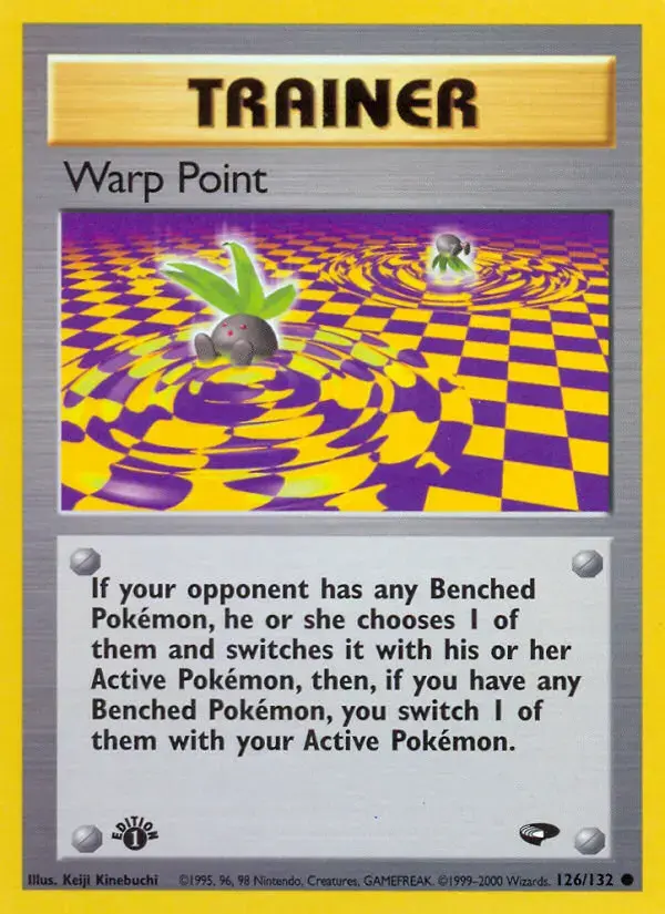 Carte Pokémon Warp Point #126 — Gym Challenge