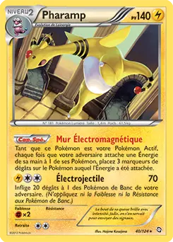 Carte Pokémon Pharamp #040 Cosmos — Dragons Exaltés