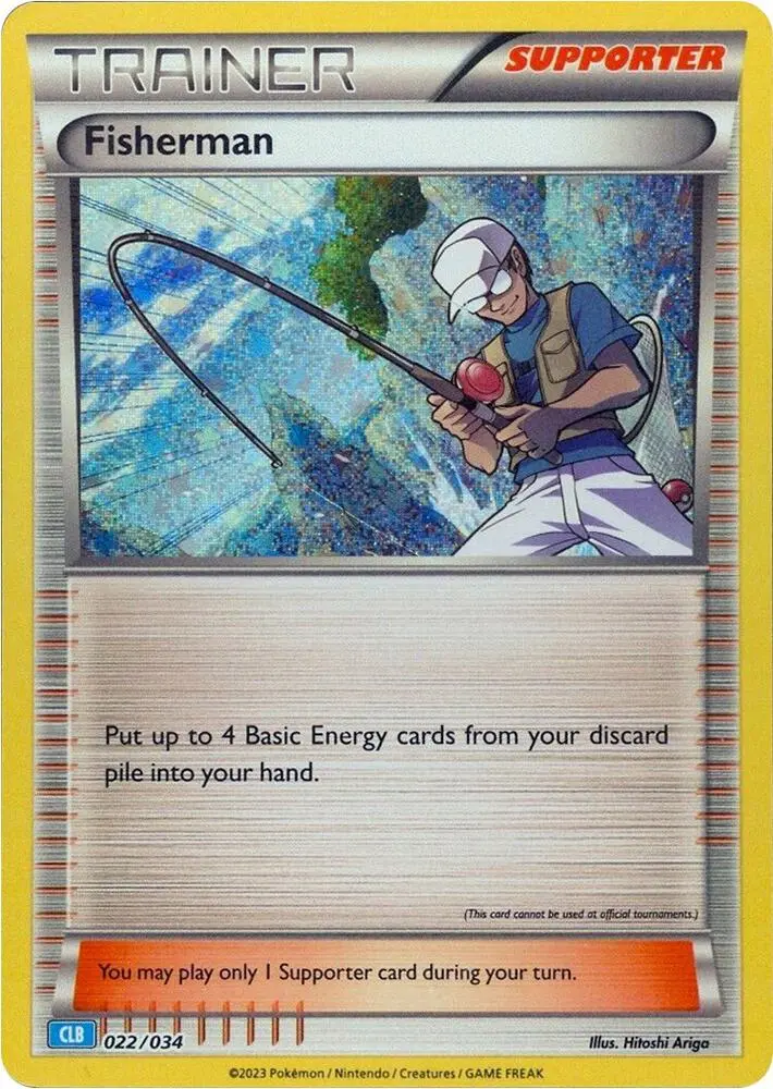 Carte Pokémon Fisherman #022 — Deck Tortank & Suicune-ex