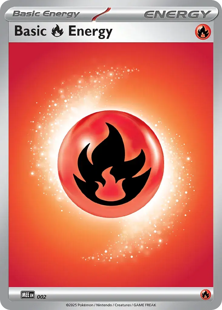 Carte Pokémon Énergie Feu #002 S8 Holo — Play! Pokémon Prize Pack Series