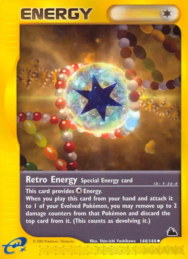 Carte Pokémon Retro Energy #144 — Skyridge