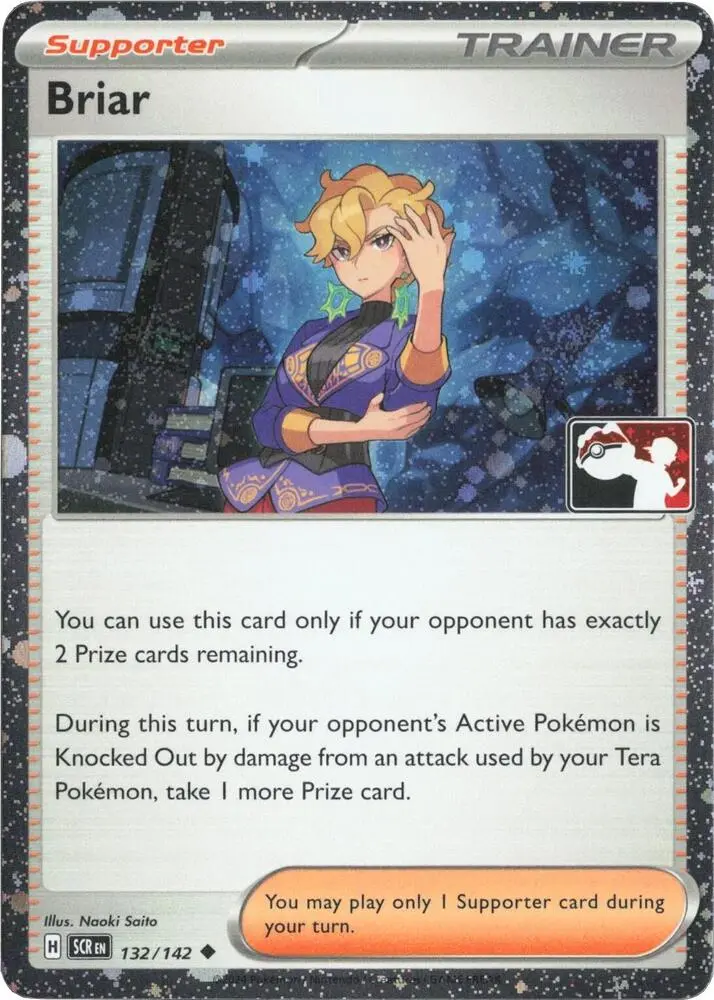 Briar #132/142 S7 — Play! Pokémon Prize Pack Series